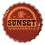 FaNaTtiK Fallout Tin Sign Sunset Sarsaparilla Bottle Cap FaNaTtiK Fallout Tin Sign Sunset Sarsaparilla Bottle Cap