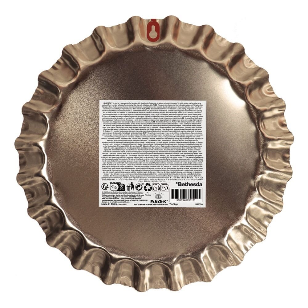 FaNaTtiK Fallout Tin Sign Sunset Sarsaparilla Bottle Cap FaNaTtiK Fallout Tin Sign Sunset Sarsaparilla Bottle Cap