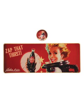 FaNaTtiK Fallout Nuka-Cola XL Mousepad & Coaster