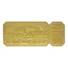 FaNaTtiK Jaws Replica 1/1 50th Anniversary Regatta Ticket 24k Gold Plated