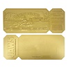 FaNaTtiK Jaws Replica 1/1 50th Anniversary Regatta Ticket 24k Gold Plated