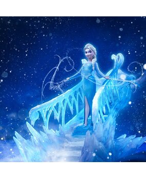 Iron Studios Frozen Art Scale Statue 1/10 Elsa 23 cm