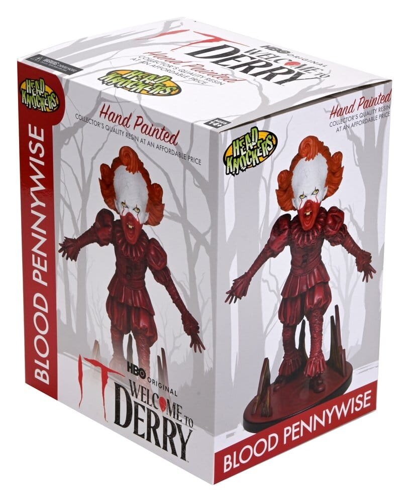 Neca It: Welcome To Derry Head Knocker Blood Pennywise 19 cm Neca It: Welcome To Derry Head Knocker Blood Pennywise 19 cm