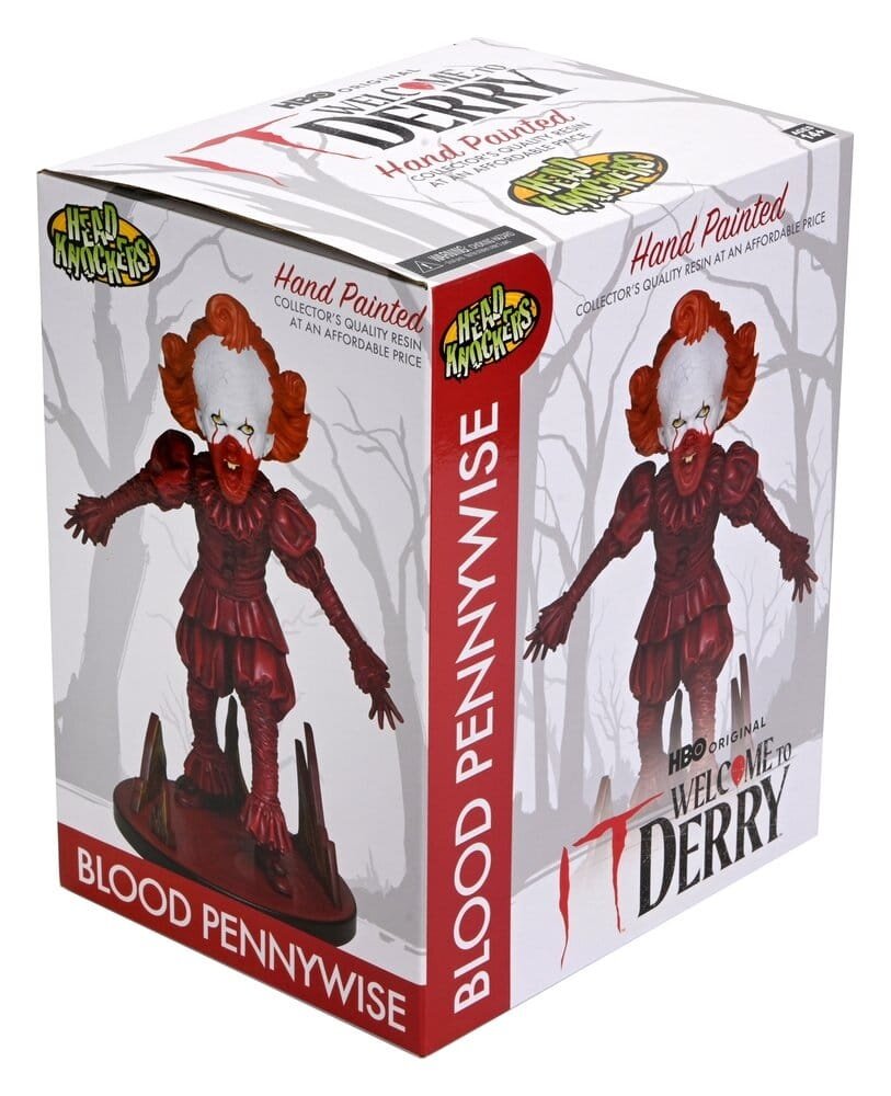Neca It: Welcome To Derry Head Knocker Blood Pennywise 19 cm Neca It: Welcome To Derry Head Knocker Blood Pennywise 19 cm