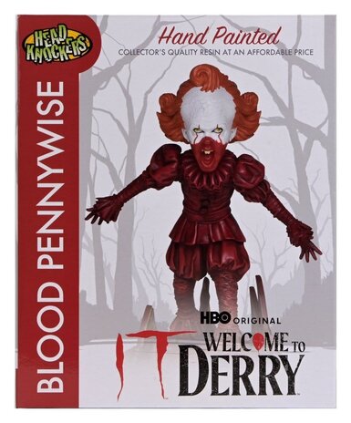 Neca It: Welcome To Derry Head Knocker Blood Pennywise 19 cm Neca It: Welcome To Derry Head Knocker Blood Pennywise 19 cm