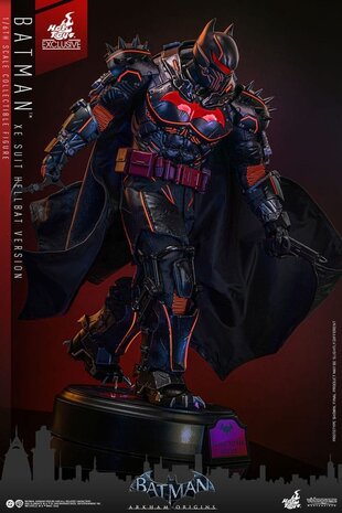 Hot Toys Batman Arkham Origins Videogame Masterpiece Action Figure 1/6 XE Suit Hellbat Version Hot Toys Exclusive 33 cm Hot Toys Batman Arkham Origins Videogame Masterpiece Action Figure 1/6 XE Suit Hellbat Version Hot Toys Exclusive 33 cm