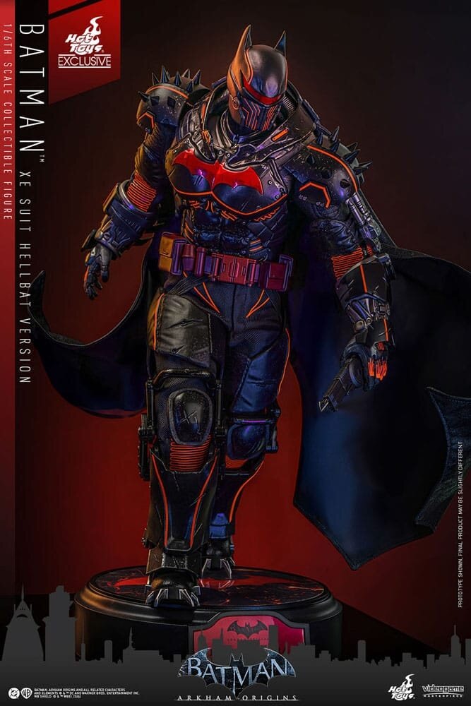 Hot Toys Batman Arkham Origins Videogame Masterpiece Action Figure 1/6 XE Suit Hellbat Version Hot Toys Exclusive 33 cm Hot Toys Batman Arkham Origins Videogame Masterpiece Action Figure 1/6 XE Suit Hellbat Version Hot Toys Exclusive 33 cm