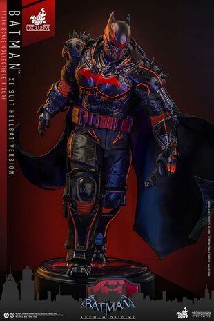 Hot Toys Batman Arkham Origins Videogame Masterpiece Action Figure 1/6 XE Suit Hellbat Version Hot Toys Exclusive 33 cm Hot Toys Batman Arkham Origins Videogame Masterpiece Action Figure 1/6 XE Suit Hellbat Version Hot Toys Exclusive 33 cm