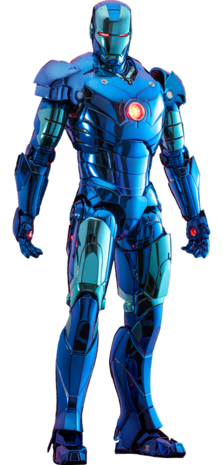 Hot Toys Iron Man Diecast Action Figure 1/6 Iron Man Mark III (Stealth Mode Ver.) 2.0 Exclusive 33 cm