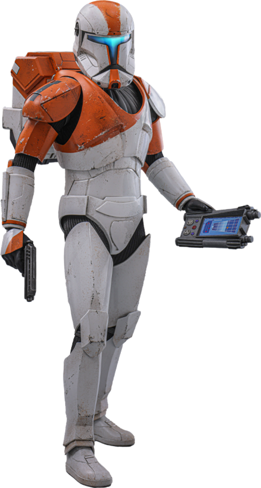 Hot Toys Star Wars: The Clone Wars Action Figure 1/6 Clone Commando Boss Hot Toys Exclusive 30 cm