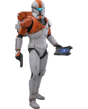 Hot Toys Star Wars: The Clone Wars Action Figure 1/6 Clone Commando Boss Hot Toys Exclusive 30 cm