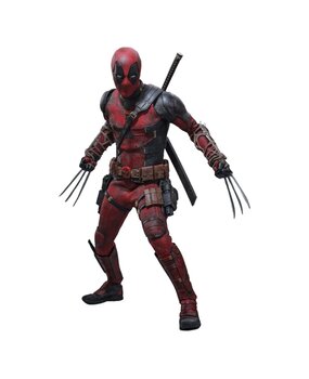 Hot Toys Deadpool & Wolverine Movie Masterpiece Action Figure 1/6 Deadpool (Battling Version) 31 cm