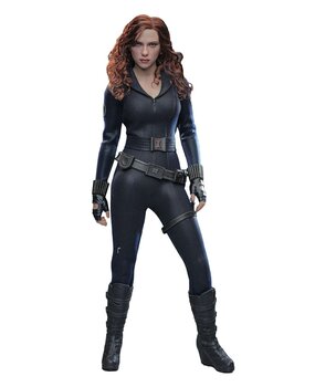 Hot Toys Iron Man 2 Action Figure 1/6 Black Widow Artisan Edition Exclusive 28 cm