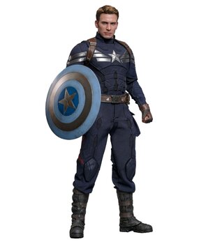Hot Toys Captain America: The Winter Soldier Movie Masterpiece Action Figure 1/6 Captain America (Stealth S.T.R.I.K.E. Suit) 2.0 31 cm