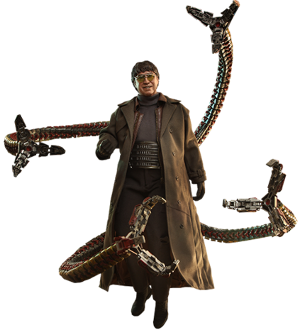 Hot Toys Spider-Man: No Way Home Movie Masterpiece Action Figure 1/6 Doc Ock (Deluxe Version) 31 cm