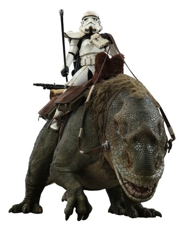 Hot Toys Star Wars: Episode IV Action Figure 1/6 Sandtrooper Sergeant & Dewback 80 cm Hot Toys Star Wars: Episode IV Action Figure 1/6 Sandtrooper Sergeant & Dewback 80 cm