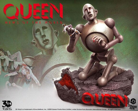 Knucklebonz Queen 3D Vinyl Statue Queen Robot (News of the World) 20 x 21 x 24 cm Knucklebonz Queen 3D Vinyl Statue Queen Robot (News of the World) 20 x 21 x 24 cm