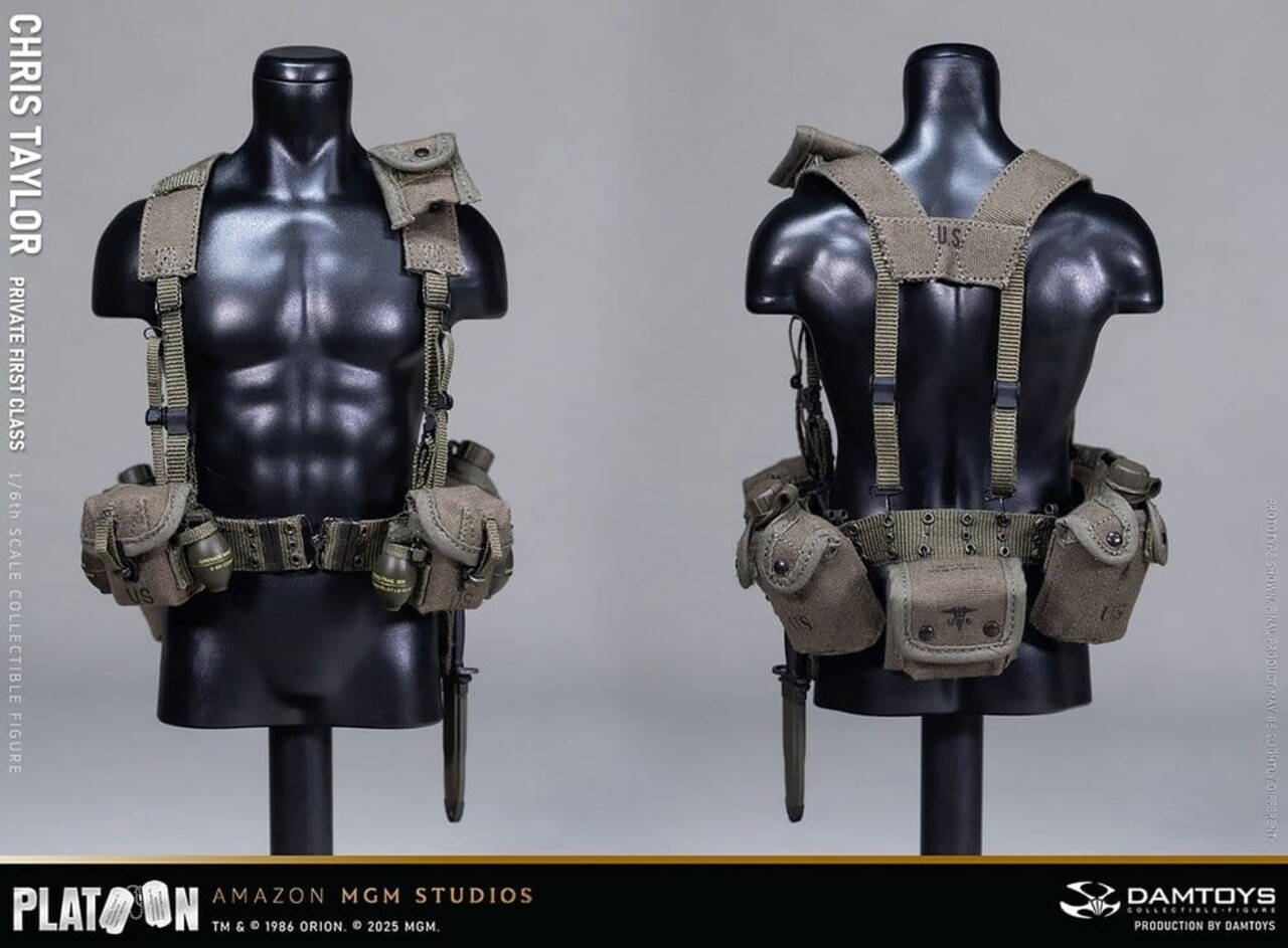 Damtoys Platoon Action Figure 1/6 Chris Taylor 30 cm Damtoys Platoon Action Figure 1/6 Chris Taylor 30 cm