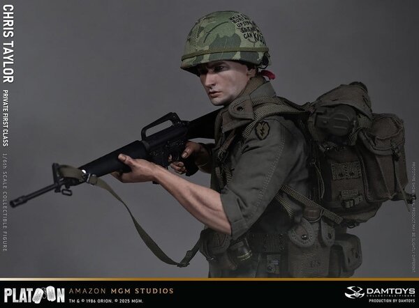 Damtoys Platoon Action Figure 1/6 Chris Taylor 30 cm Damtoys Platoon Action Figure 1/6 Chris Taylor 30 cm