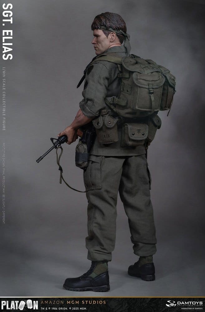 Damtoys Platoon Action Figure 1/6 Sergeant Elias 30 cm Damtoys Platoon Action Figure 1/6 Sergeant Elias 30 cm