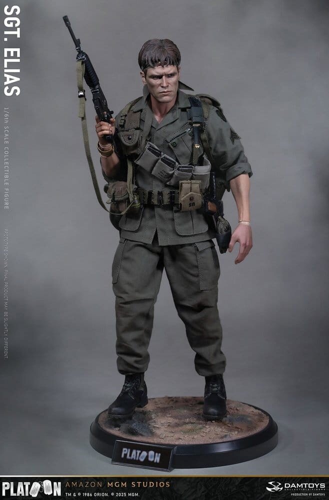 Damtoys Platoon Action Figure 1/6 Sergeant Elias 30 cm Damtoys Platoon Action Figure 1/6 Sergeant Elias 30 cm