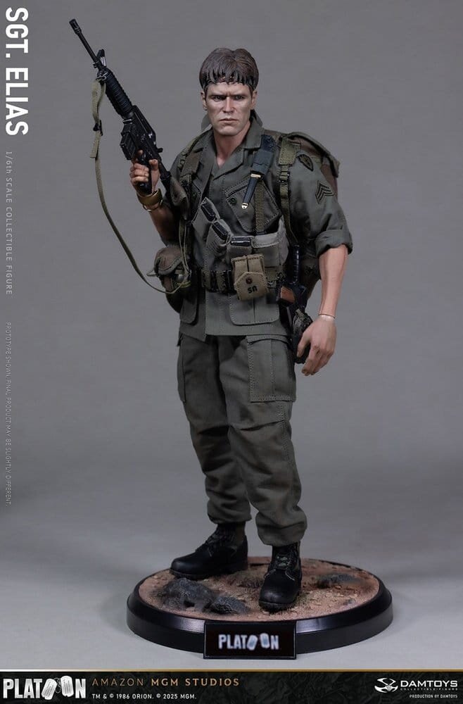 Damtoys Platoon Action Figure 1/6 Sergeant Elias 30 cm Damtoys Platoon Action Figure 1/6 Sergeant Elias 30 cm