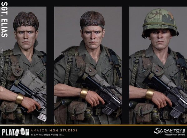 Damtoys Platoon Action Figure 1/6 Sergeant Elias 30 cm Damtoys Platoon Action Figure 1/6 Sergeant Elias 30 cm