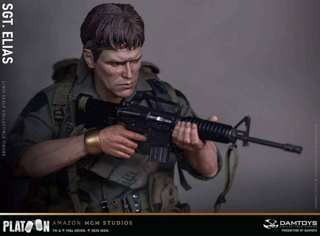 Damtoys Platoon Action Figure 1/6 Sergeant Elias 30 cm Damtoys Platoon Action Figure 1/6 Sergeant Elias 30 cm