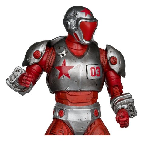 McFarlane Toys Justice League: Generation Lost DC Multiverse Action Figure Rocket Red Brigade 18 cm