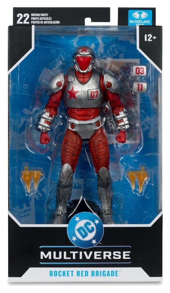 McFarlane Toys Justice League: Generation Lost DC Multiverse Action Figure Rocket Red Brigade 18 cm