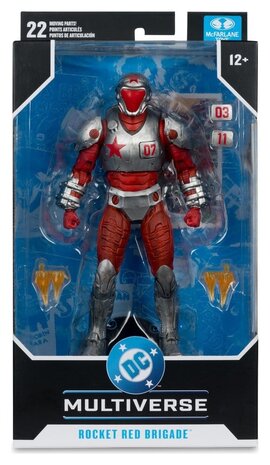 McFarlane Toys Justice League: Generation Lost DC Multiverse Action Figure Rocket Red Brigade 18 cm