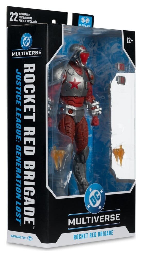 McFarlane Toys Justice League: Generation Lost DC Multiverse Action Figure Rocket Red Brigade 18 cm
