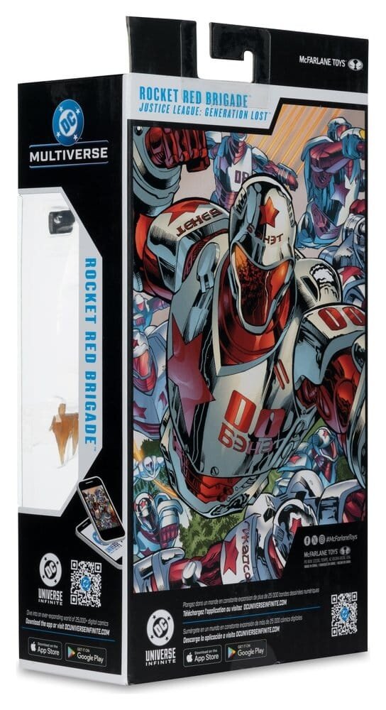 McFarlane Toys Justice League: Generation Lost DC Multiverse Action Figure Rocket Red Brigade 18 cm
