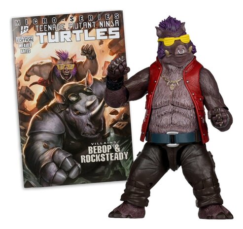 McFarlane Toys Teenage Mutant Ninja Turtles Page Punchers Action Figure Bebop 16 cm