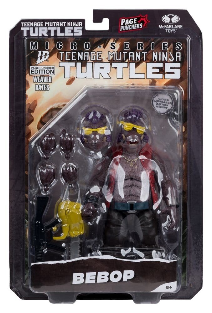 McFarlane Toys Teenage Mutant Ninja Turtles Page Punchers Action Figure Bebop 16 cm