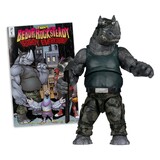 McFarlane Toys Teenage Mutant Ninja Turtles Page Punchers Action Figure Rocksteady 17 cm McFarlane Toys Teenage Mutant Ninja Turtles Page Punchers Action Figure Rocksteady 17 cm