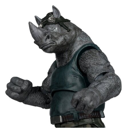 McFarlane Toys Teenage Mutant Ninja Turtles Page Punchers Action Figure Rocksteady 17 cm