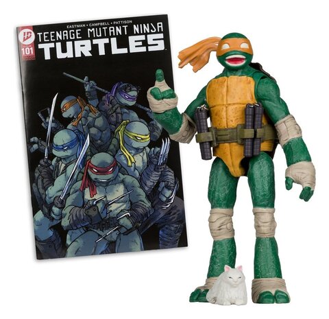 McFarlane Toys Teenage Mutant Ninja Turtles Page Punchers Action Figure Michelangelo 13 cm