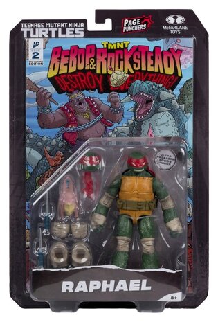 McFarlane Toys Teenage Mutant Ninja Turtles Page Punchers Action Figure Raphael 13 cm