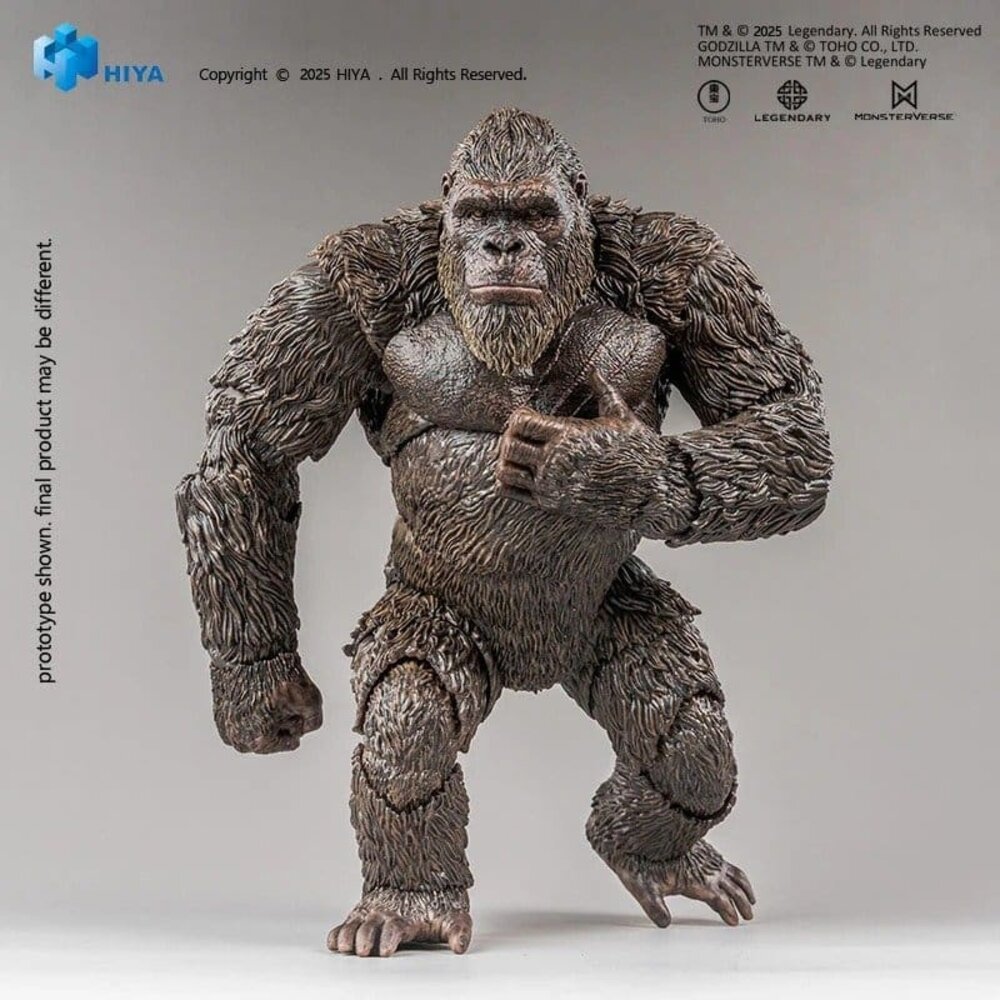Hiya Toys Godzilla vs. Kong Exquisite Basic Series Action Figure Kong 2.0 16 cm Hiya Toys Godzilla vs. Kong Exquisite Basic Series Action Figure Kong 2.0 16 cm