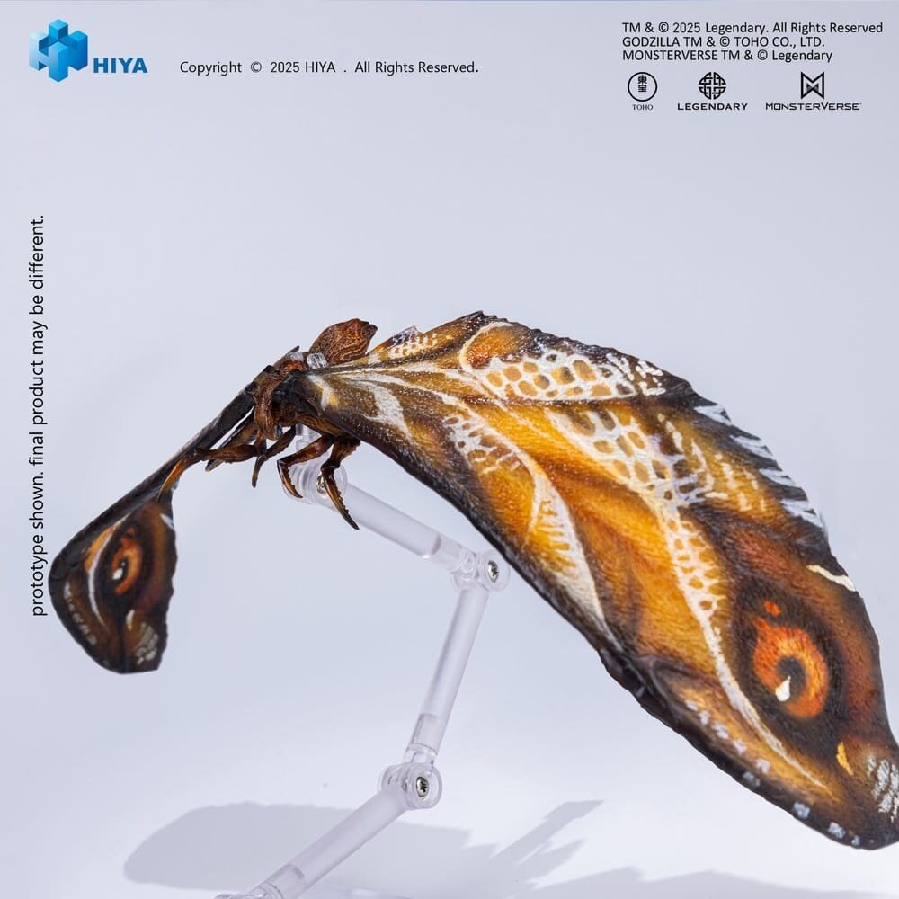 Hiya Toys Godzilla x Kong: The New Empire Exquisite Basic Series Action Figure Mothra Premium Set Hiya Toys Godzilla x Kong: The New Empire Exquisite Basic Series Action Figure Mothra Premium Set