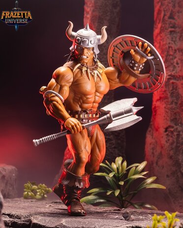 ICON Collectibles Frazetta Universe Retro Action Figure Conan the Barbarian 14 cm