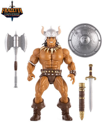 ICON Collectibles Frazetta Universe Retro Action Figure Conan the Barbarian 14 cm