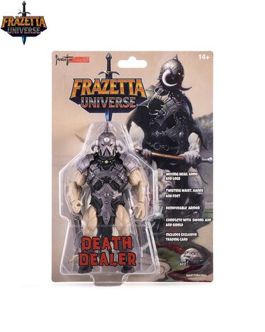 ICON Collectibles Frazetta Universe Retro Action Figure Death Dealer 14 cm