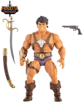 ICON Collectibles Frazetta Universe Retro Action Figure John Carter of Mars 14 cm