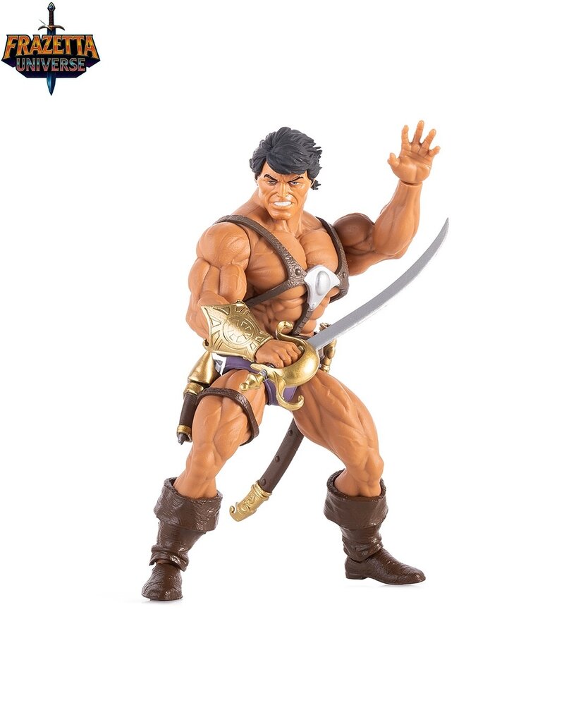 ICON Collectibles Frazetta Universe Retro Action Figure John Carter of Mars 14 cm
