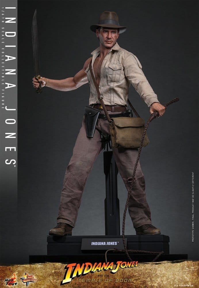 Hot Toys Indiana Jones and the Temple of Doom Action Figure 1/6 Indiana Jones 30 cm Hot Toys Indiana Jones and the Temple of Doom Action Figure 1/6 Indiana Jones 30 cm
