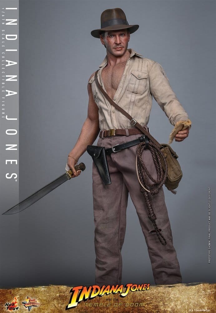 Hot Toys Indiana Jones and the Temple of Doom Action Figure 1/6 Indiana Jones 30 cm Hot Toys Indiana Jones and the Temple of Doom Action Figure 1/6 Indiana Jones 30 cm