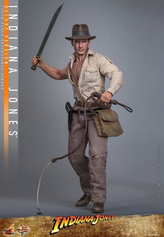 Hot Toys Indiana Jones and the Temple of Doom Action Figure 1/6 Indiana Jones (Deluxe Version) 30 cm Hot Toys Indiana Jones and the Temple of Doom Action Figure 1/6 Indiana Jones (Deluxe Version) 30 cm