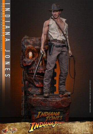 Hot Toys Indiana Jones and the Temple of Doom Action Figure 1/6 Indiana Jones (Deluxe Version) 30 cm Hot Toys Indiana Jones and the Temple of Doom Action Figure 1/6 Indiana Jones (Deluxe Version) 30 cm